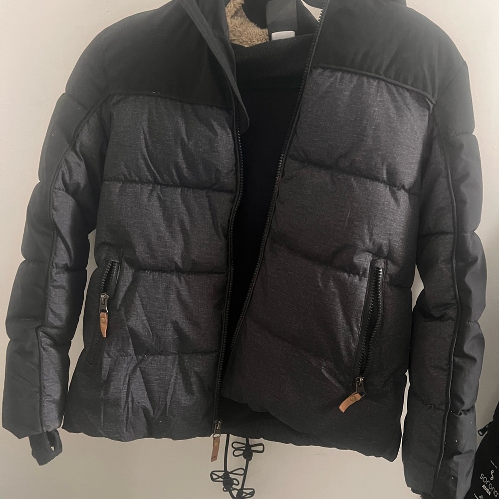 Kids ZeroXposur Black and Gray Coat